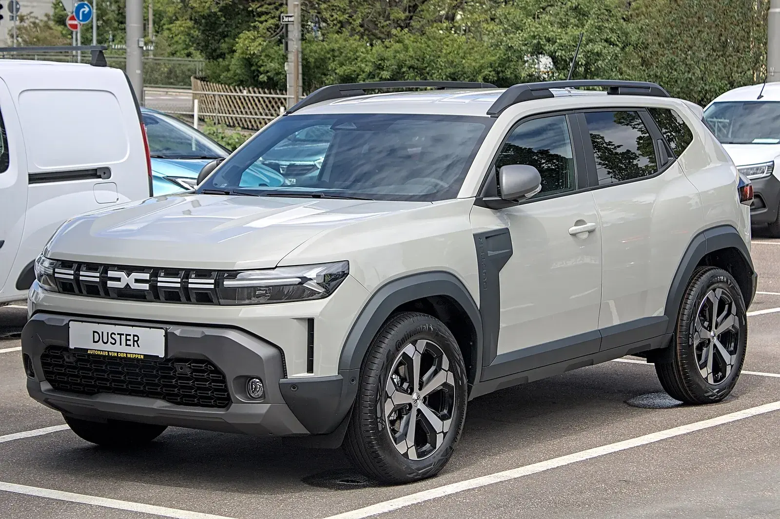 Dacia Duster, vue avant de trois quarts (photo d’illustration)