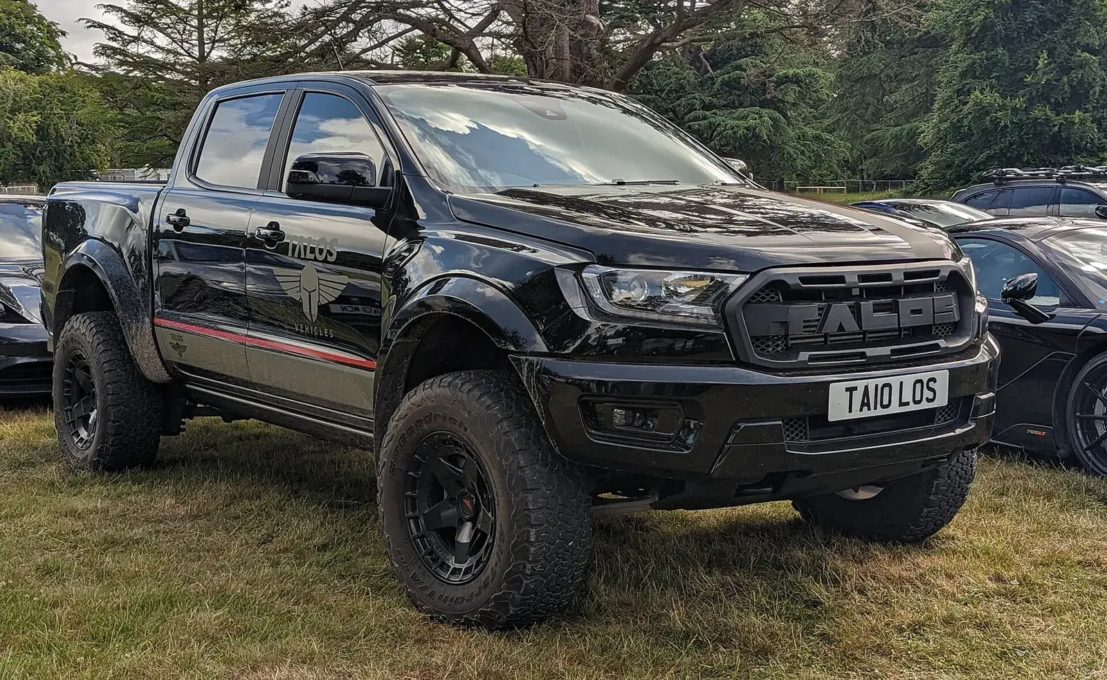 Ford Ranger Raptor, vue avant de trois quarts (photo d’illustration)