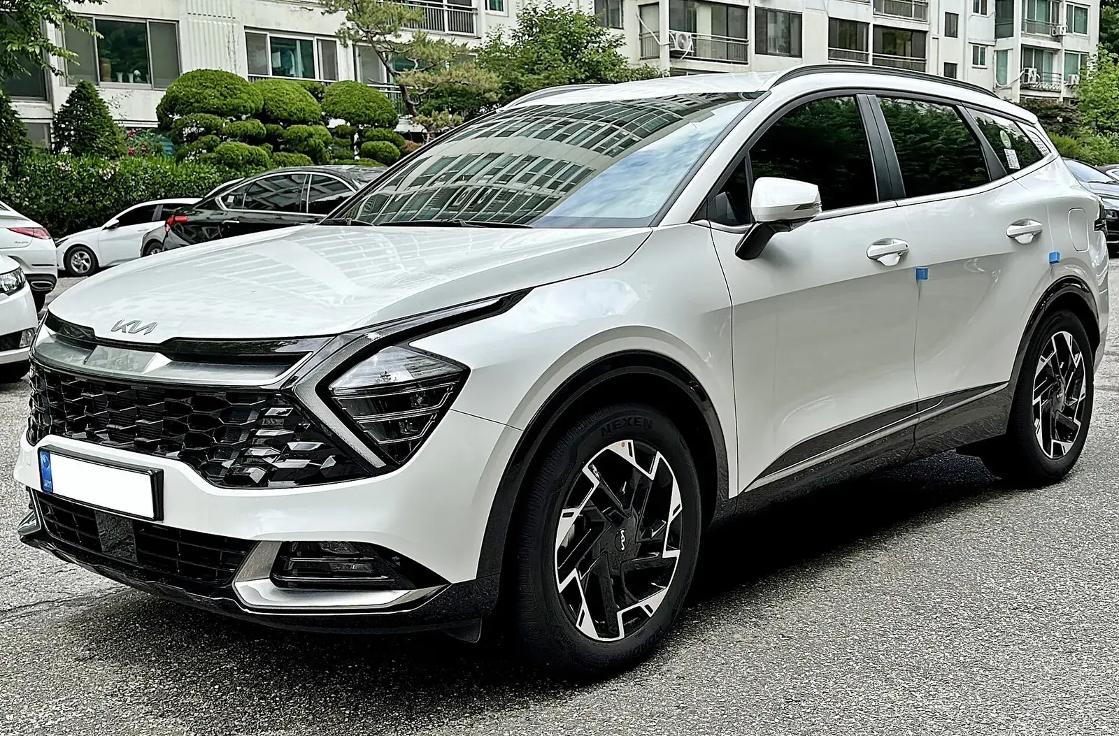Kia Sportage, vue avant de trois quarts (photo d’illustration)