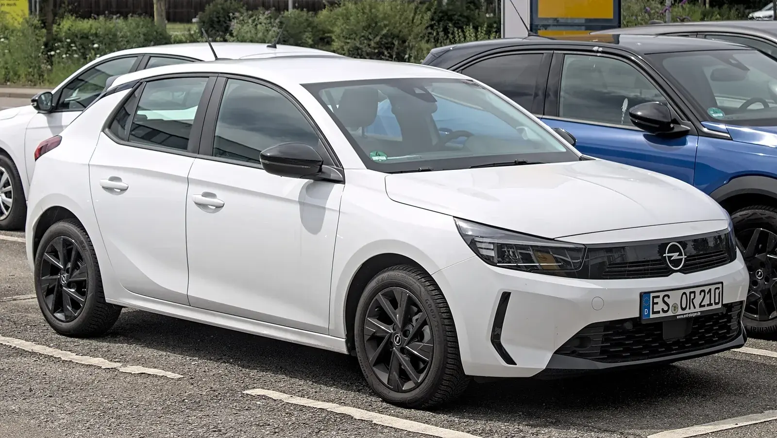 Opel Corsa, vue avant de trois quarts (photo d’illustration)