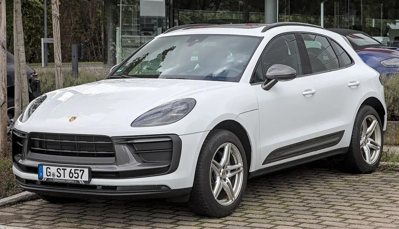 Porsche Macan, vue avant de trois quarts (photo d’illustration)