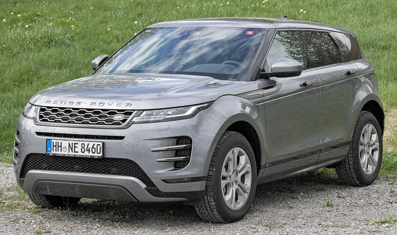 Range Rover Evoque, vue avant de trois quarts (photo d’illustration)